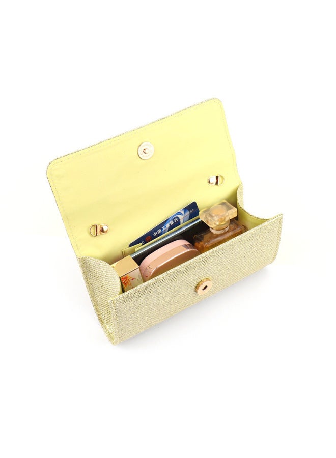 Acrylic Evening Bag Underarm Party Dress Gift Handbag Chain Strap Fashionable Ladies Clutch Bag For Special Occasions-Color:Champagne - Image 3