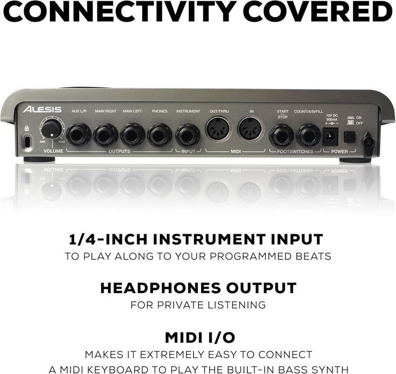 Alesis SR-18 Studio-Grade Standalone Drum Machine with On-Board Sound Library and Built-In Effects - Image 5