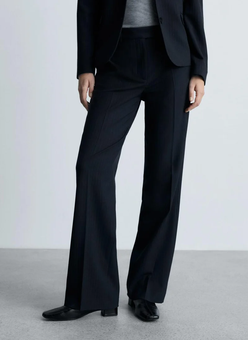 MANGO Pinstripe Suit Pants