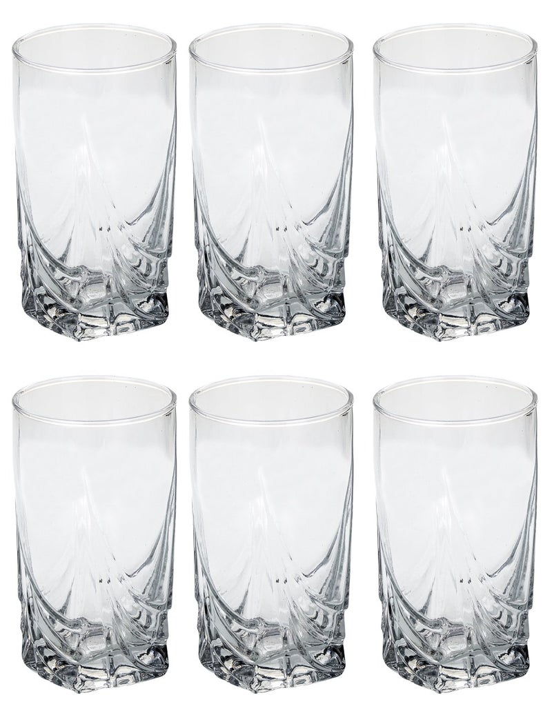 Afast Designer Jug Set of 1 with Stylish Glasses for Serving Water Juice Cold Drinks and Other Drinking Bavrage Glass 220 Ml Jug 1800 Ml Color Transparent Clear - Image 3