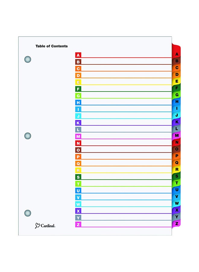TOPS Business Forms, Inc. 26-Tab OneStep Index System - Image 1