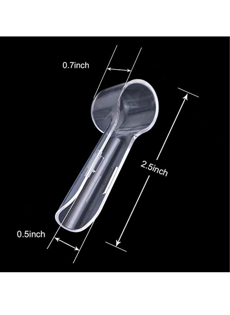 Generic Portable Toothbrush Head Holder Covers, Toothbrush Protective Case, Toothbrush Head Protector, Cap Toothbrush Head Holder Cover Case for Travel Home Office Camping School (3Pcs)  - Image 2