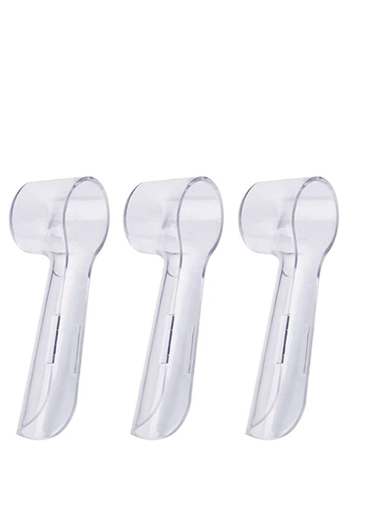 Generic Portable Toothbrush Head Holder Covers, Toothbrush Protective Case, Toothbrush Head Protector, Cap Toothbrush Head Holder Cover Case for Travel Home Office Camping School (3Pcs)  - Image 1