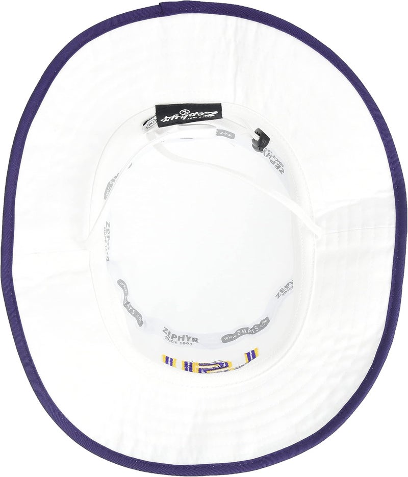 ZHATS NCAA Mens Bucket Hat Pontoon Trim - Image 3