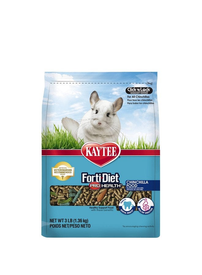 Kaytee Forti-Diet Pro Health Chinchilla Food 3lb - Image 1