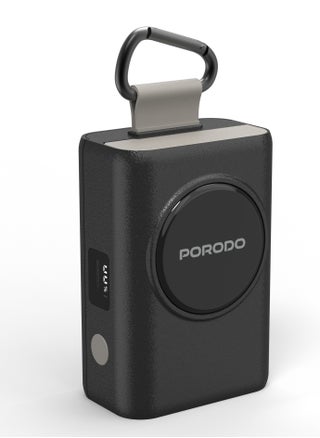 10000mAh - Retractable - Black