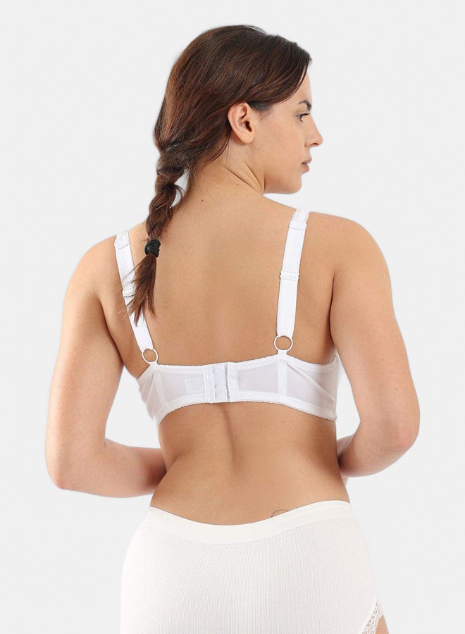 Carina Padded Bra with Lace  - Image 3