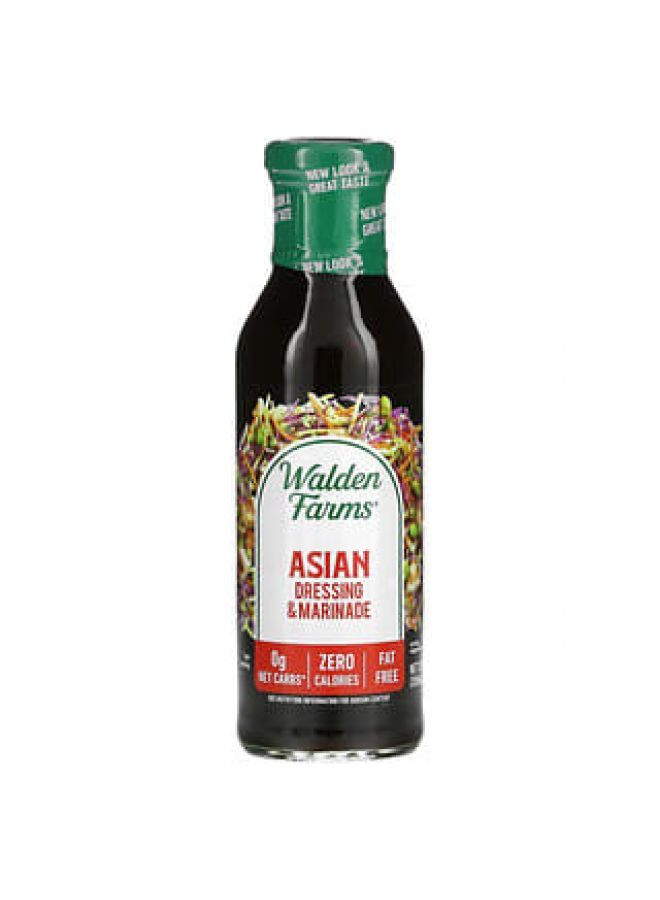 WALDEN FARMS Walden Farms, Asian Dressing & Marinade, 12 fl oz (355 ml)  - Image 1