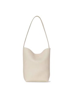 The Row Large Capacity Lychee Tot Bag White Medium
