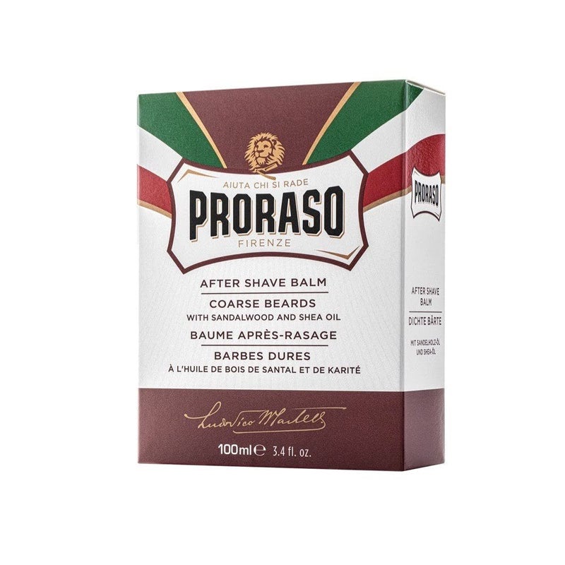 Proraso Proraso After Shave Balm for Men, Nourishing for Coarse Beards, with Sandalwood and Shea Butter, 3.4 fl. oz. - Image 2