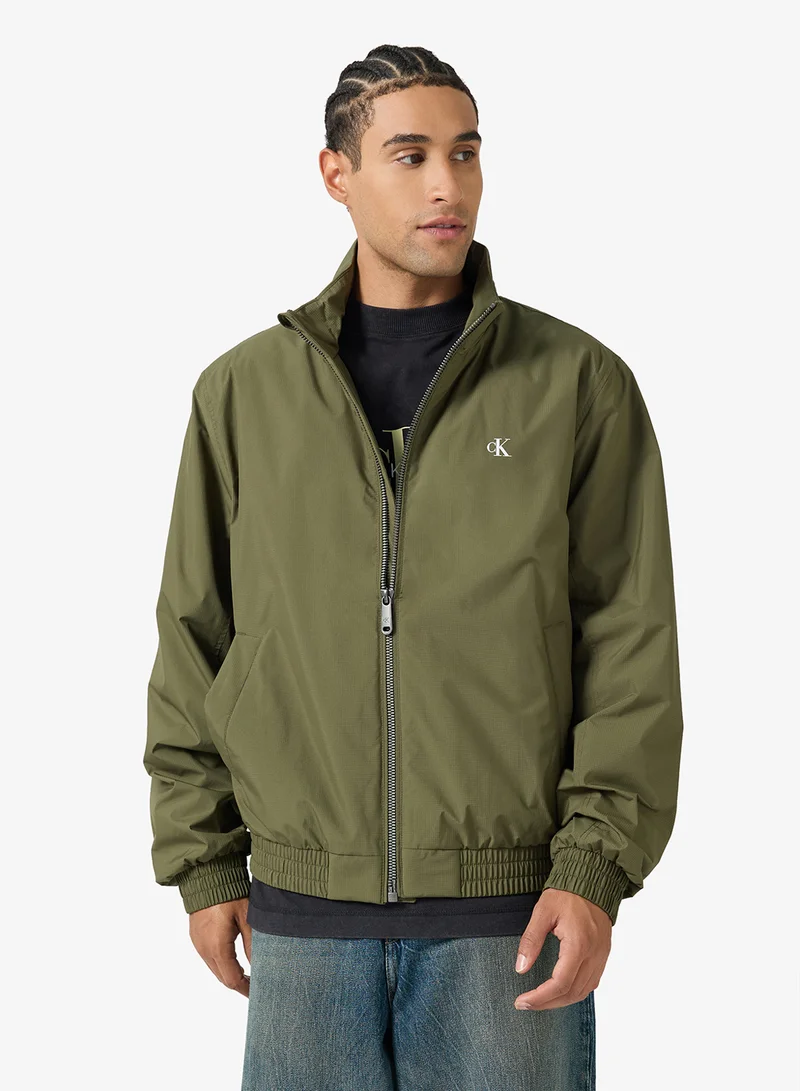 Logo Zip Through Jacket