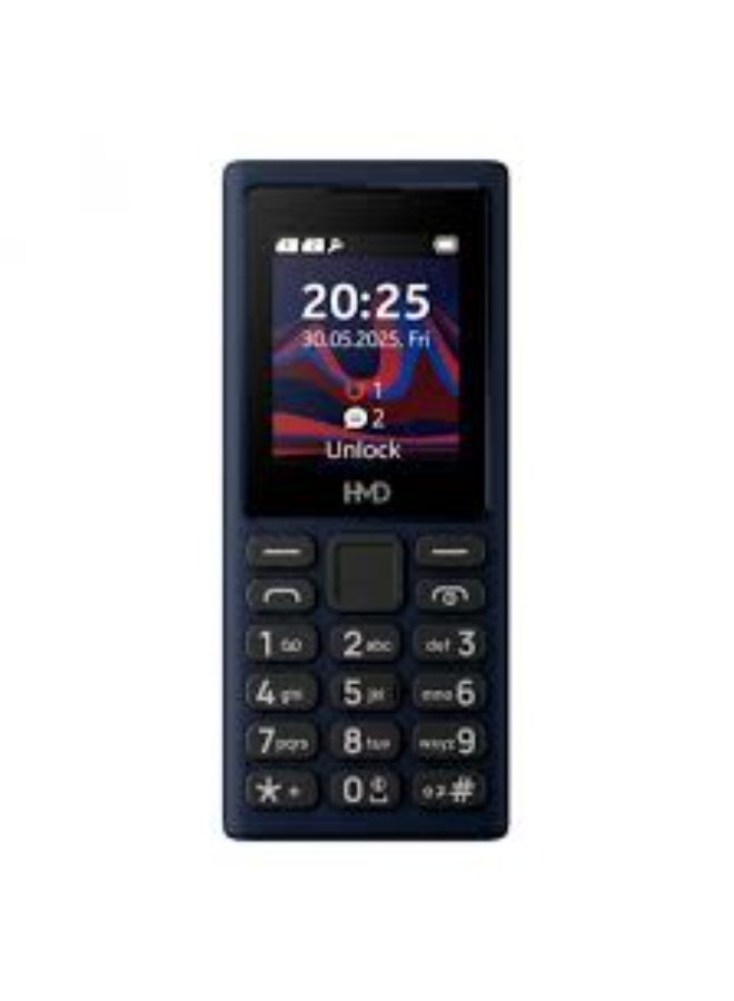أتش أم دي HMD 101 4G Dual SIM Feature Phone with Wireless FM Radio, USB Type-C & Long Battery Life Black - Image 3