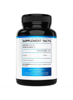 DORADO NUTRITION L-Citrulline Maximum Strength, 3000mg - 240 Capsules  - Image 2