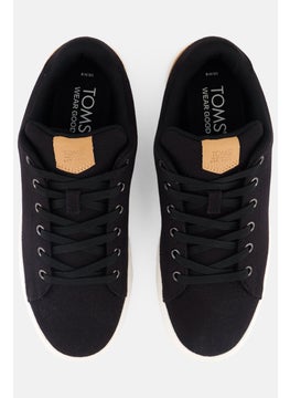 TOMS Men Lace Up Shoes, Black  - Image 3