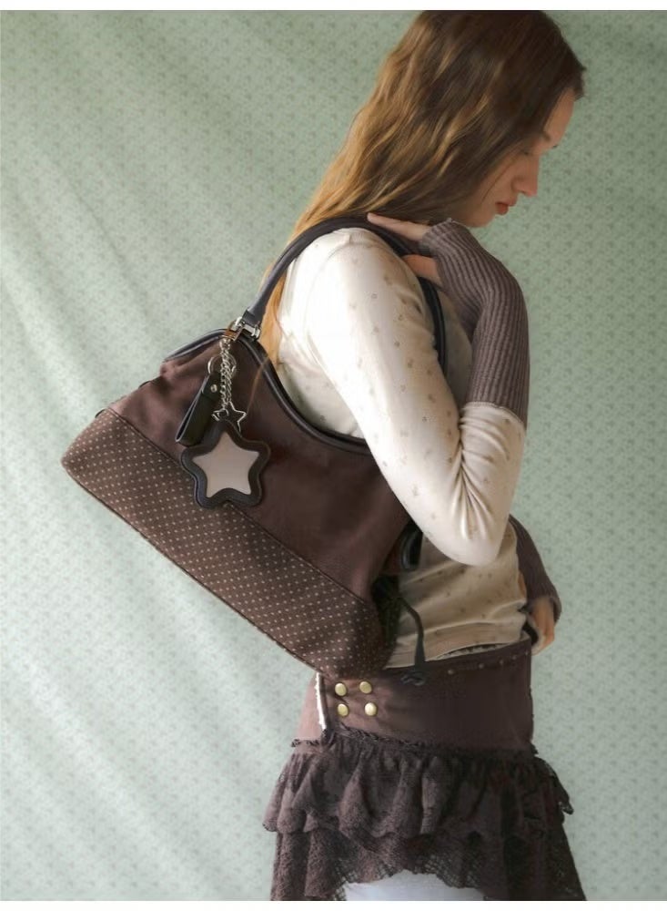 BubbleBum Mori Dimsum Bag Brown - Image 3