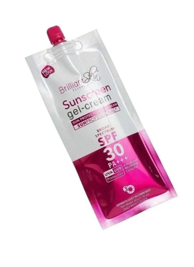 Brilliant Skin Sunscreen Gel Cream Broad Spectrum SPF 30 PA +++  - Image 1