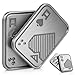 TAMOXI Metal Fidget Toys Magnetic Fidget Slider for Adults EDC Poker Push Card Relieve Stress ADHD Anxiety Break Bad Habits Cool Gadget Office Desk Toy Gift for Boyfriend Husband and Father - Image 3
