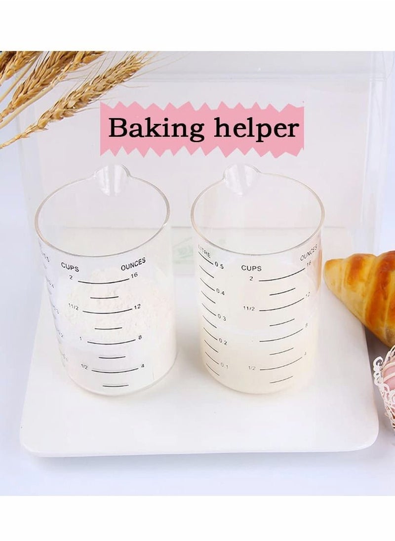 Y&D - Stackable Spoons Set, 7 Pcs with 500ml Measuring Cups - Image 1