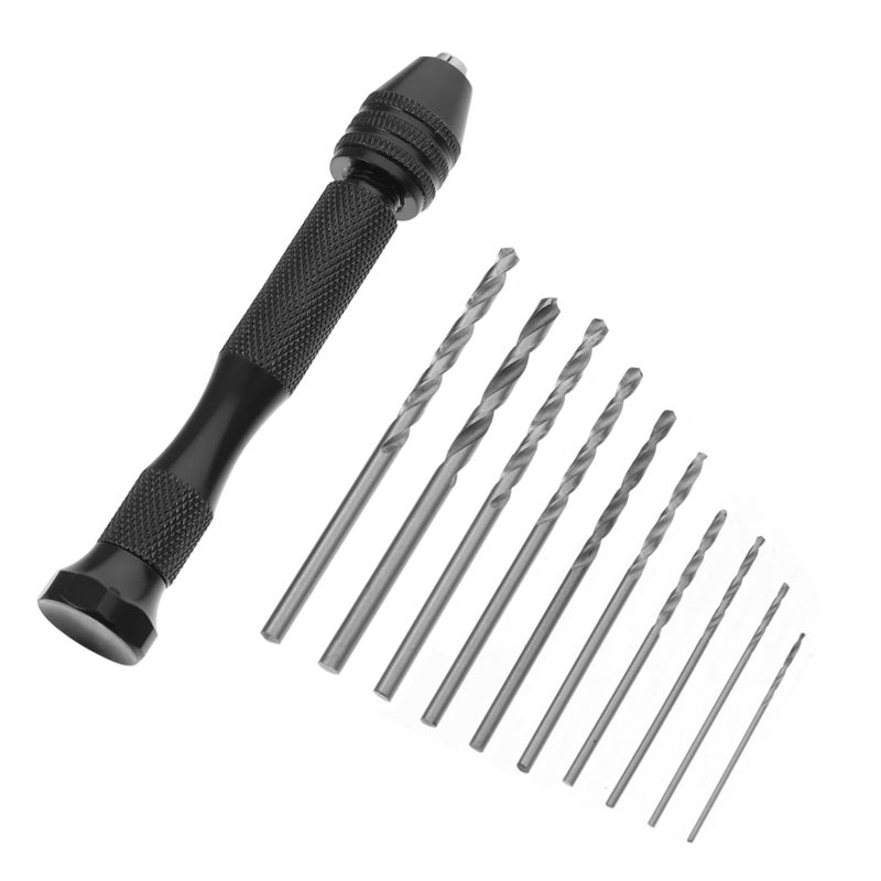Hand Drill Bit Set 33Pcs Compact Rotary Tool for Jewelry Making Woodworking Model Crafting - Image 2