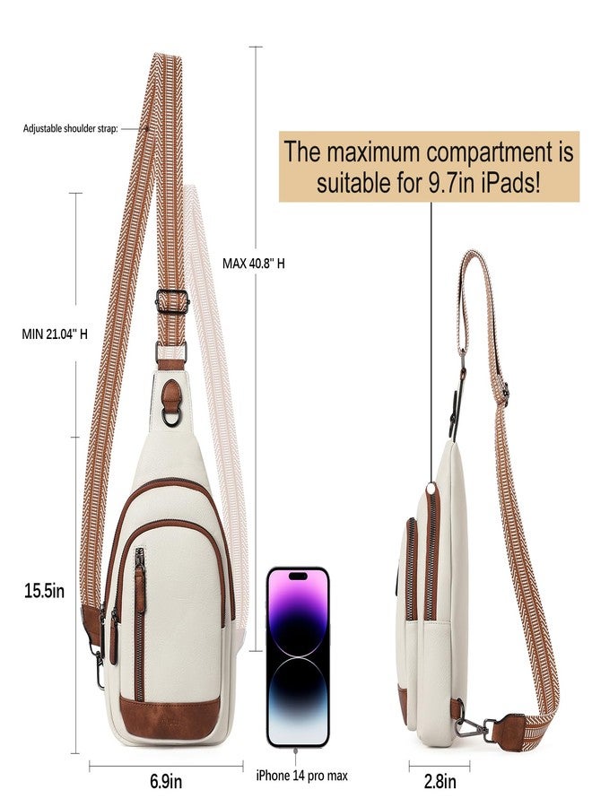 CLUCI - crossbody bags for women, crossbody for women, leather crossbody bag, travel backpack, 0-6 Dark Purple, 6.99 x 2.80 x 15.50 inches - Image 4