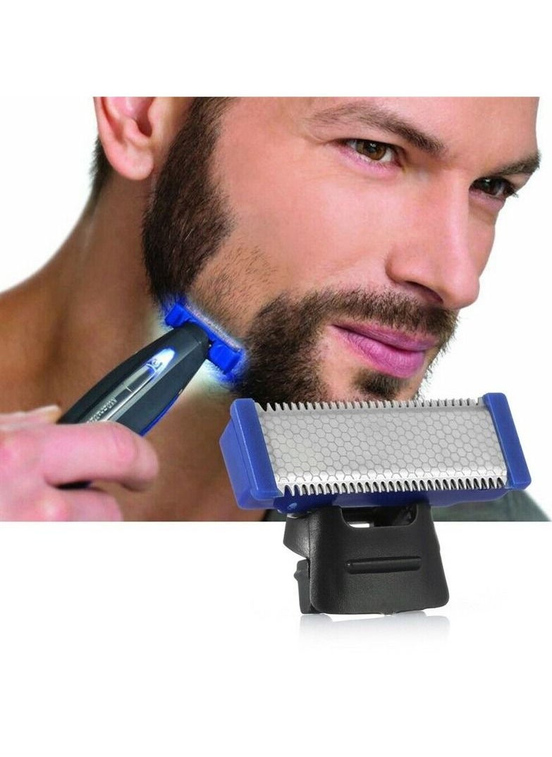DubaiGallery - Microtouch Solo Men's Electric Shaver Rechargeable Hair Trimmer Multifunction Shaver Granulator - Image 1