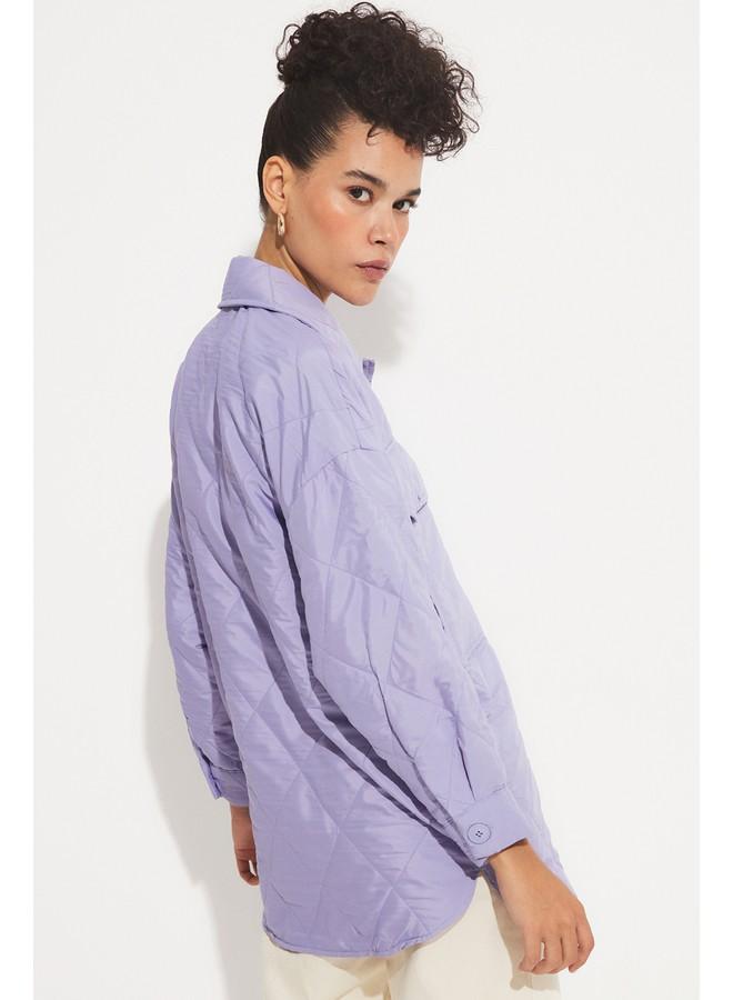 جون جاكيت مبطن حصري لشهر يونيو - بنفسجي - Image 5