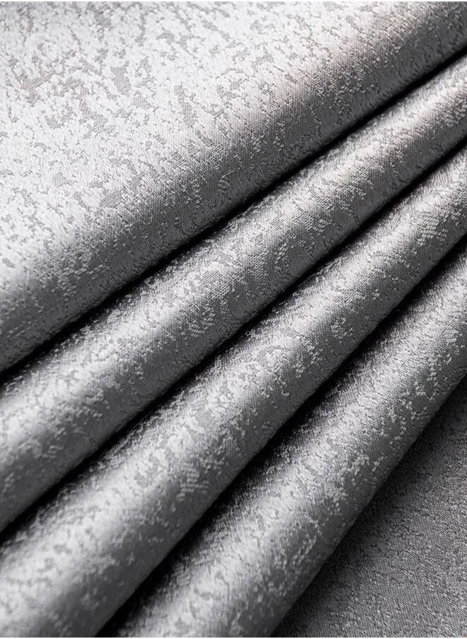 Generic - 2 Panels Blackout Curtains for Bedroom Insulation Noise Reduce Heat Grey - Image 1
