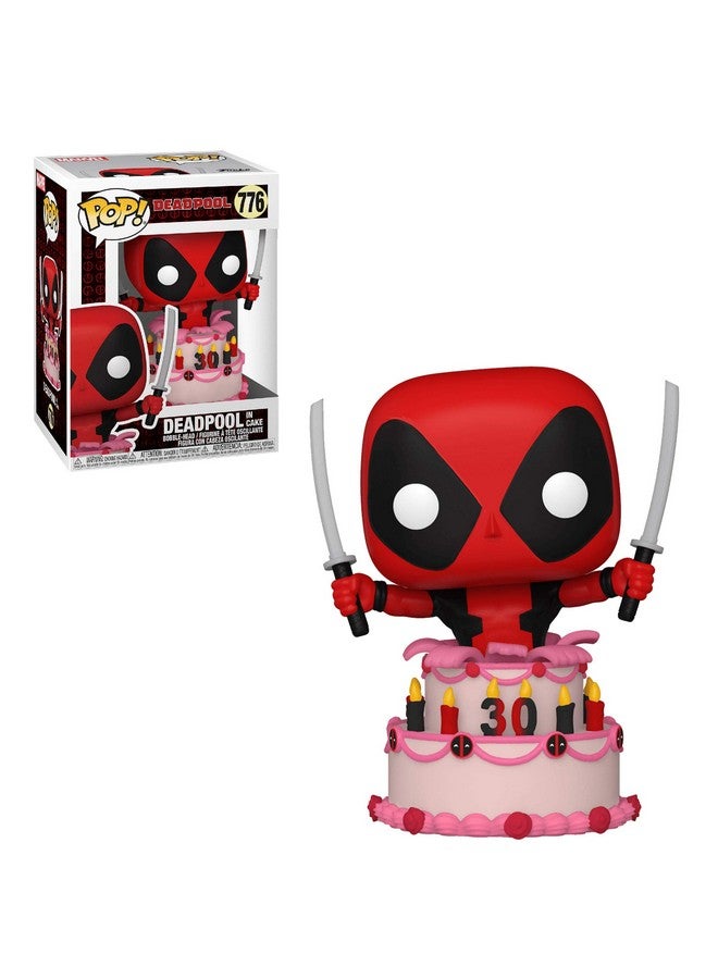 Funko بوب مارفل: ديدبول 30 - ديدبول في كعكة، متعدد الألوان، قياسي - Image 1