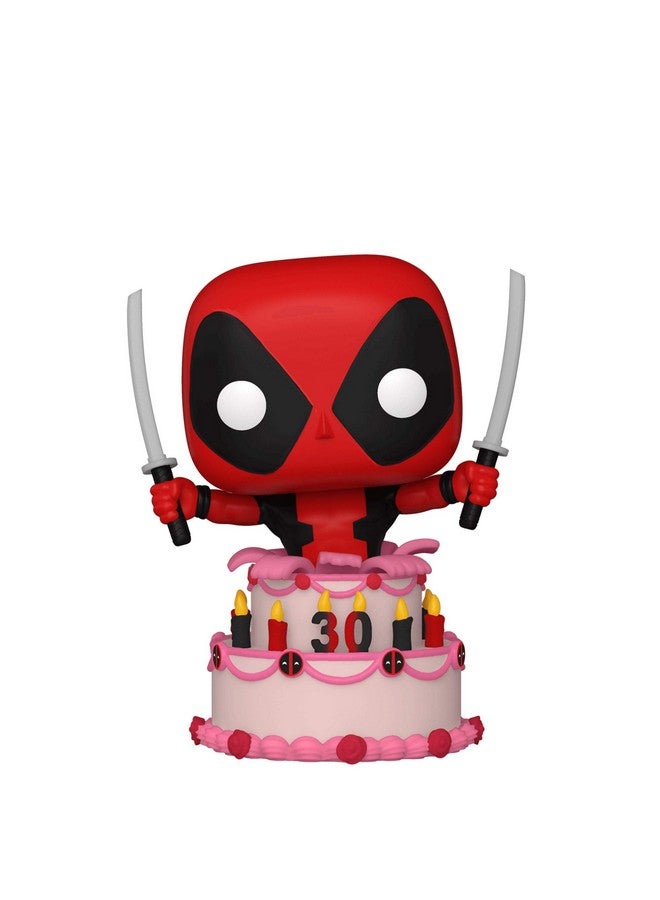 Funko بوب مارفل: ديدبول 30 - ديدبول في كعكة، متعدد الألوان، قياسي - Image 2