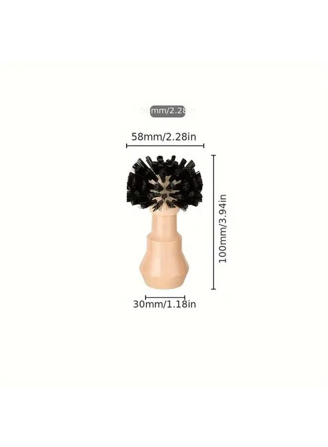 58mm Portafilter Cleaning Brush For Espresso Machine Professional Barista Tool - Image 1