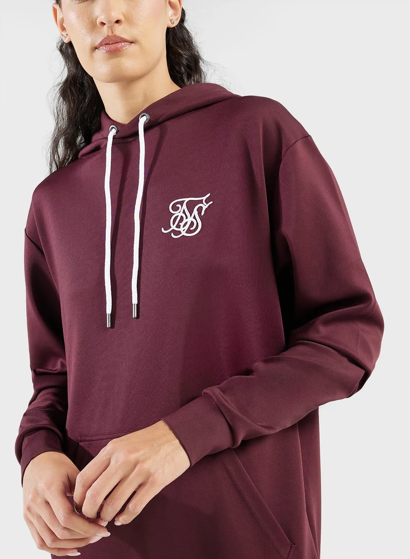 Siksilk  SIKSILK POLY TRICOT HOODIE for Women | Best Price UAE