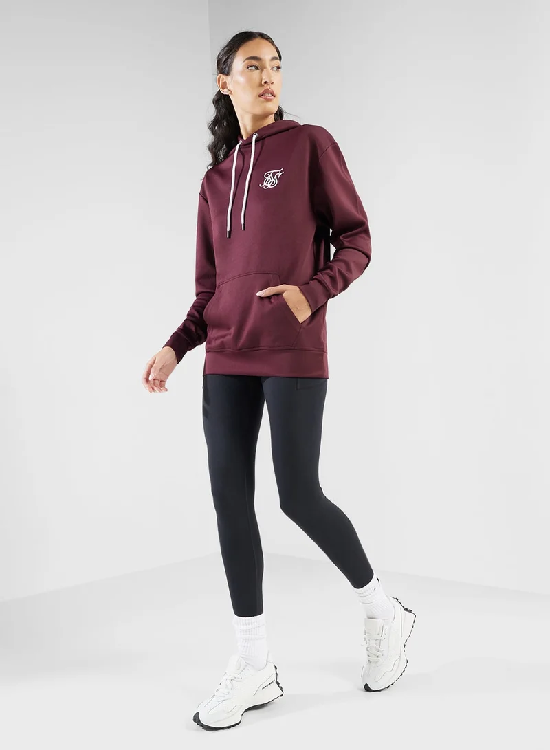 Siksilk  SIKSILK POLY TRICOT HOODIE for Women | Best Price UAE