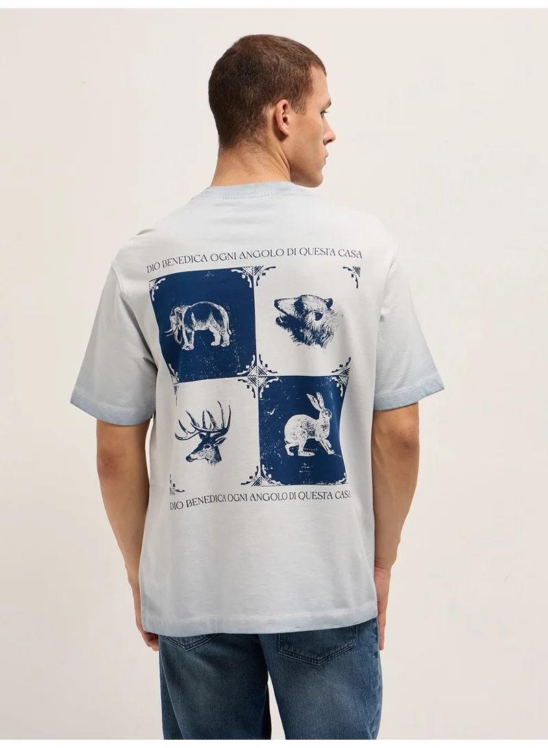 THE BEAR HOUSE  Men’s Short Sleeve T-Shirt | Casual, Comfortable & Stylish Everyday Wear | Perfect for Work, Travel, or Relaxed Outfits | Versatile All-Season Essential for Any Occasion for Men | Best Price UAE