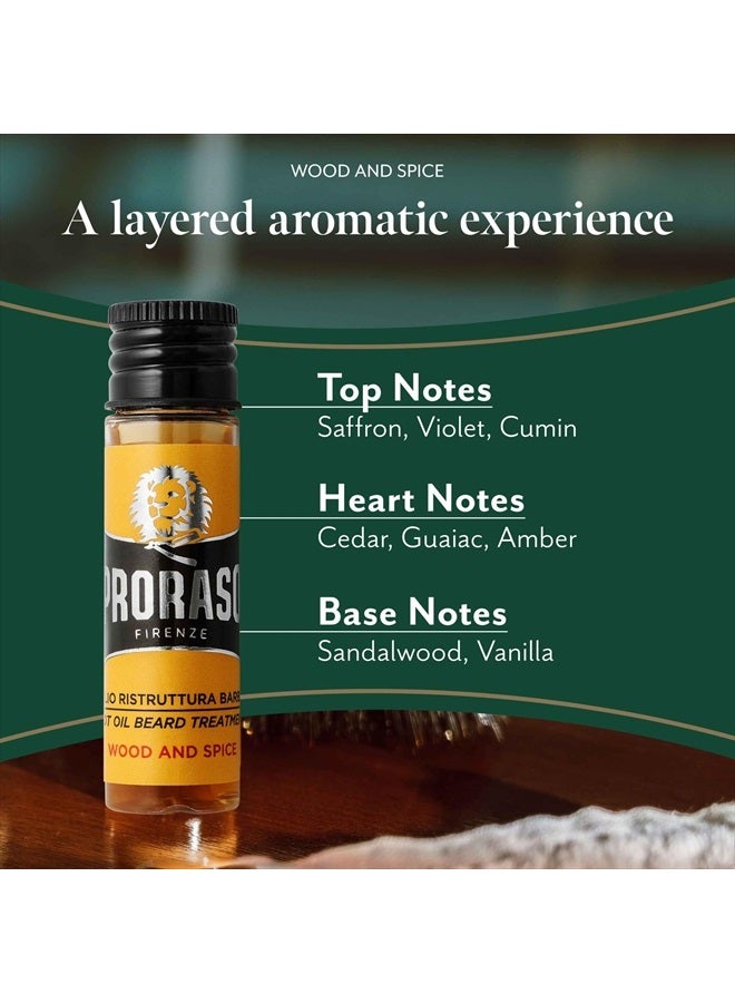 proraso Hot Oil Beard Treatment 4 x 0.6 oz - Image 2