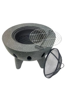 Albawadi Portable Outdoor Fire Pit BBQ Flame Grill Garden Bowl Stove  - Image 5