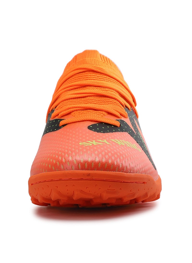 SKY WING SKY WING Men's Soccer Shoes Cleats Professional High-Top Breathable Athletic Football Shoes Outdoor/Indoor Professional Futsal Football Training Sneakers  - Image 3