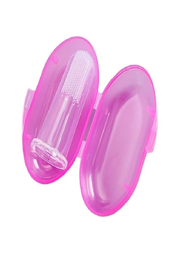 CUTEABLY أداة كيوتيبلي بيبي لقضم الفاكهة، وإطعام الطفل، وفرشاة أصابع سيليكون، وعضاضة (اللون 12) - Image 3