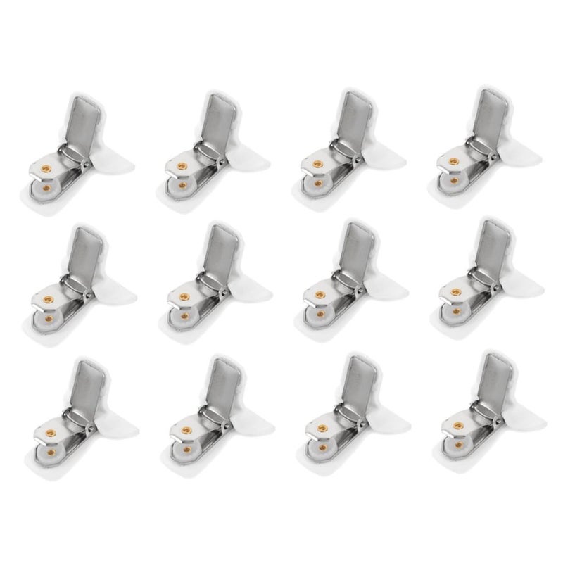 24 Pcs Padded Comforter Clips Quilt Fasteners Non Slip Blanket Fixing Clamps Lightweight Grippers for Preventing Shifting Bedding Accessories - Image 2