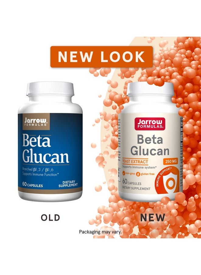 jarrow formulas Beta Glucan 250 Mg 60 Capsules Immune Function Support Dietary Supplement Highpurity Extract Patented Preparation 60 Servings - Image 2