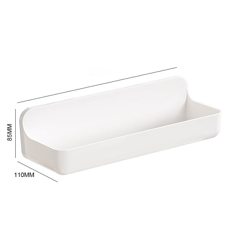 Bathroom Suction Cup Storage Rack Bathroom Wall-Mounted Drain Rack Punch-Free Hanging Rack Toilet Wall Soap Soap Storage(A1310500-01) - Image 1