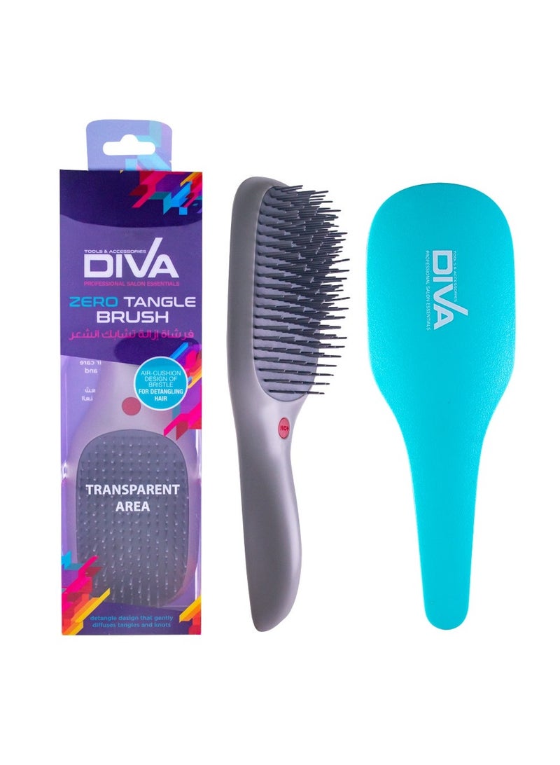 Diva Zero Tangle Brush Blue Sz-A16023 - Image 1