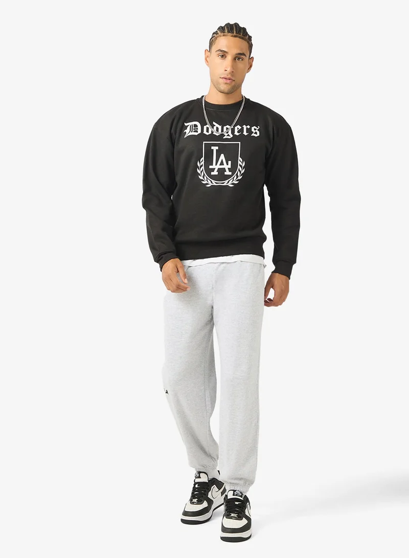 Seventy Five  Graphic Crew Neck Pullover Sweatshirt for Men | Best Price UAE