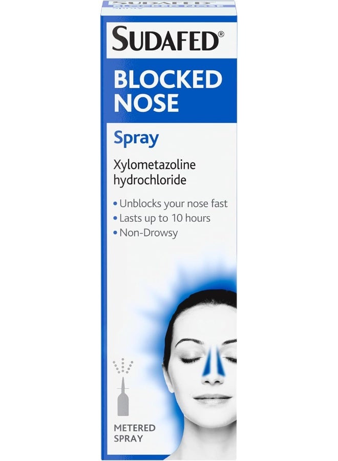 Sudafed Blocked Nose Spray (15ml) - Image 1