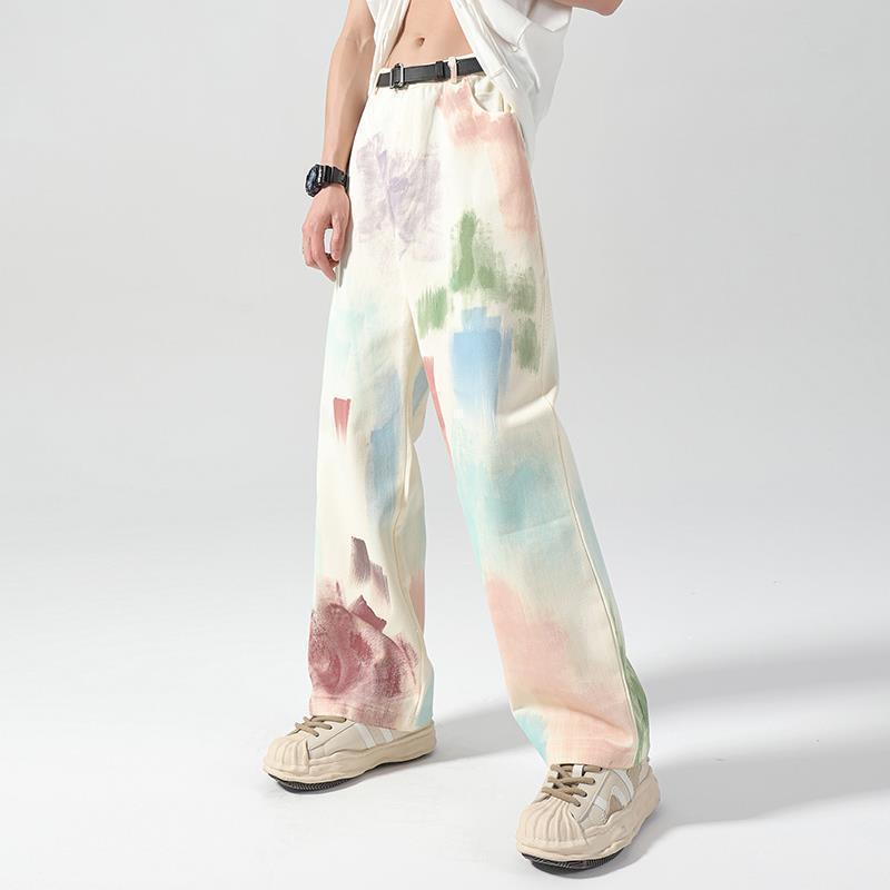 Unisex Classic Denim Jeans Loose Fit Daily Outdoor Wear - Image 4
