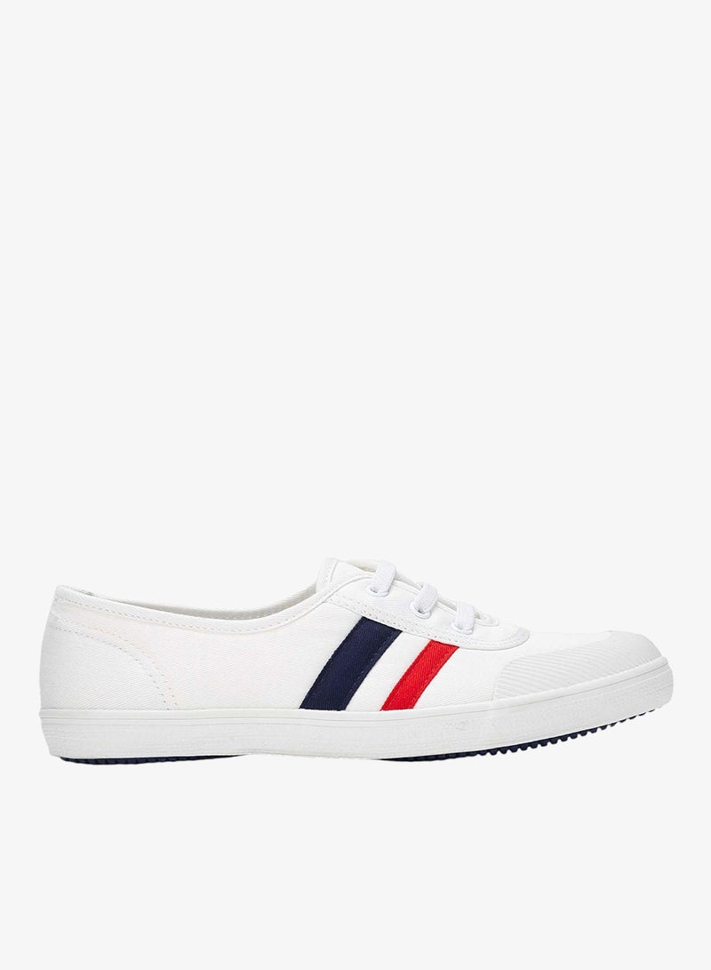 Bata Casual Flat Lace Up Sneakers - Image 1