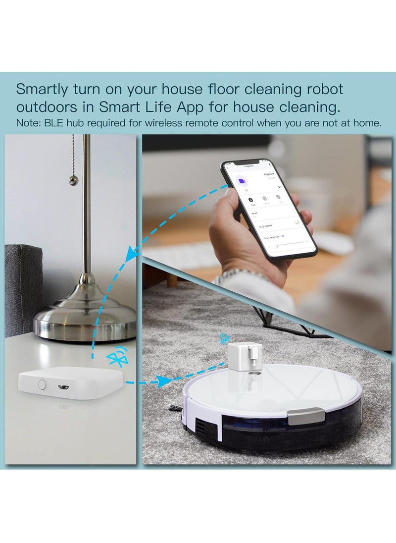 RATSAW - Fingerbot Smart Switch Button Pusher No Wiring Bluetooth App or Timer Control Add fingerBot Hub Mini to Make it Compatible with Alexa or Google Home or IFTTT - Image 1