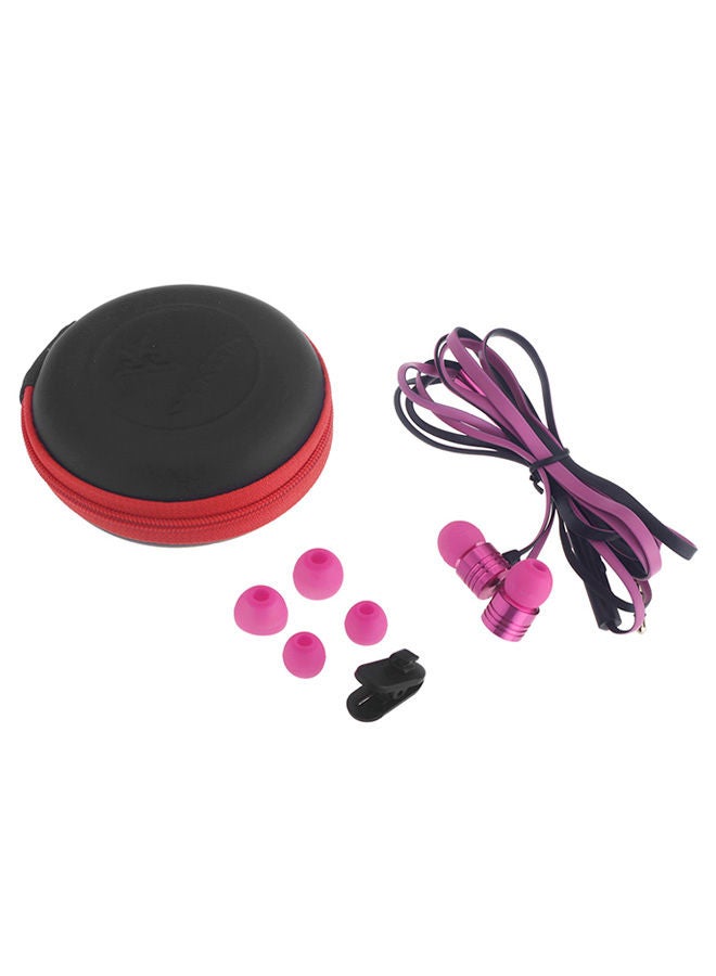 NIBEMINENT Heavy Sound In-Ear Wired Headphones Purple - Image 2