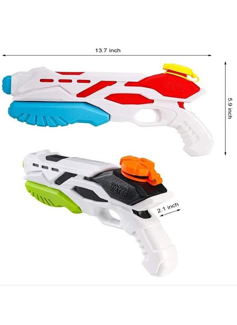 Soofam - 2 Piece Water Gun Toy for Kids,Absorbs Water Automatically,Water Battle Game Gun Toy - Image 1