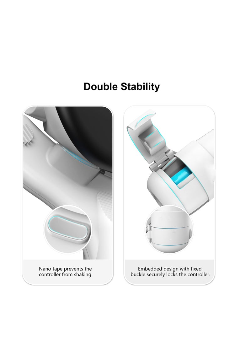 SYOSI - Table Tennis Paddle Compatible with Controller Accessories, with Meta Quest 3, Controller Grips Paddle for Table Tennis VR Game, Fit Right Hand/Controller Only (Not Fit OEM Charging Dock Battery) - Image 1