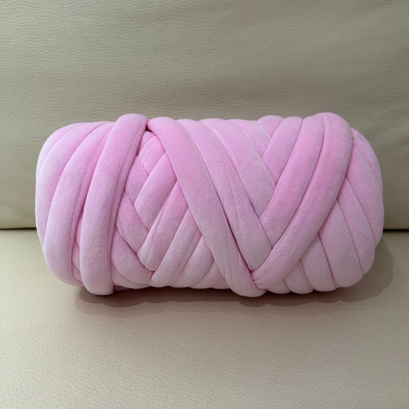 Heart-Filling Polyester Hand-Woven Blanket – European Style Solid Color for Spring and Autumn - Image 1